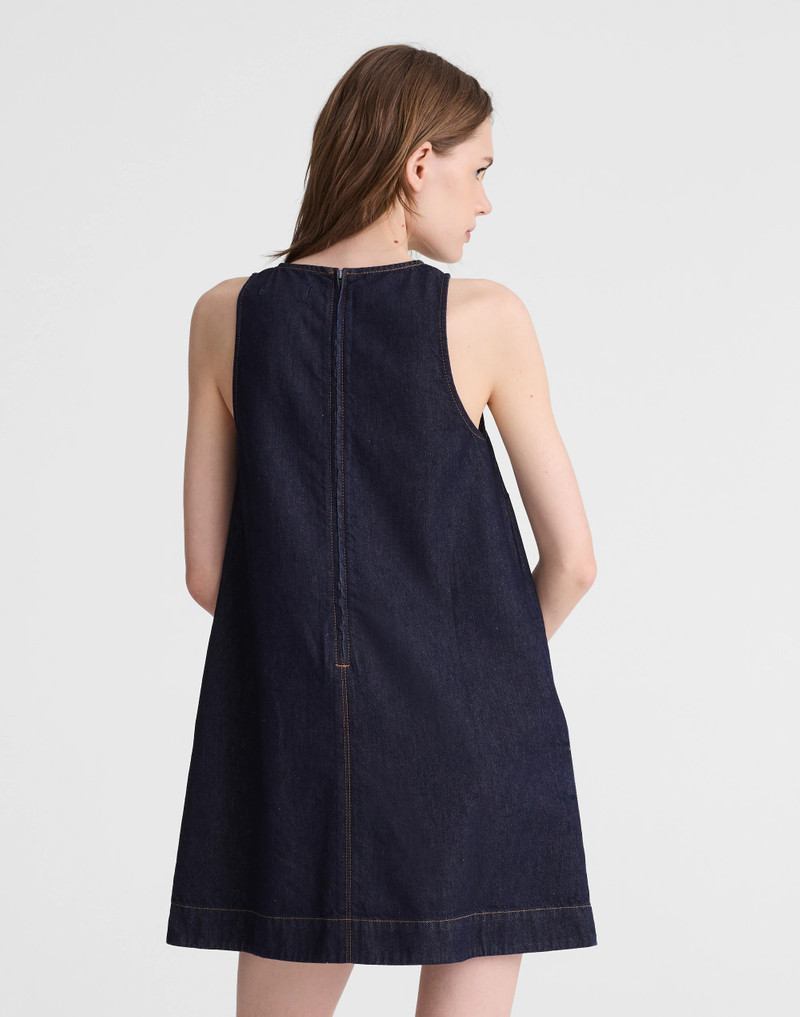 Madewell Denim Mini Shift Dress outlook