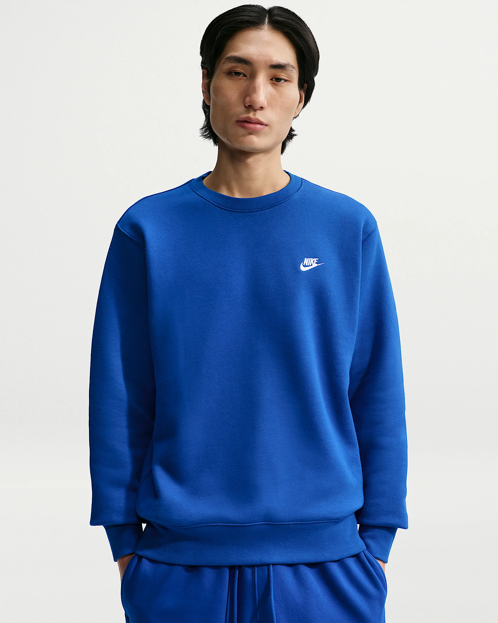 Nike Club Men's Fleece Crew - 1