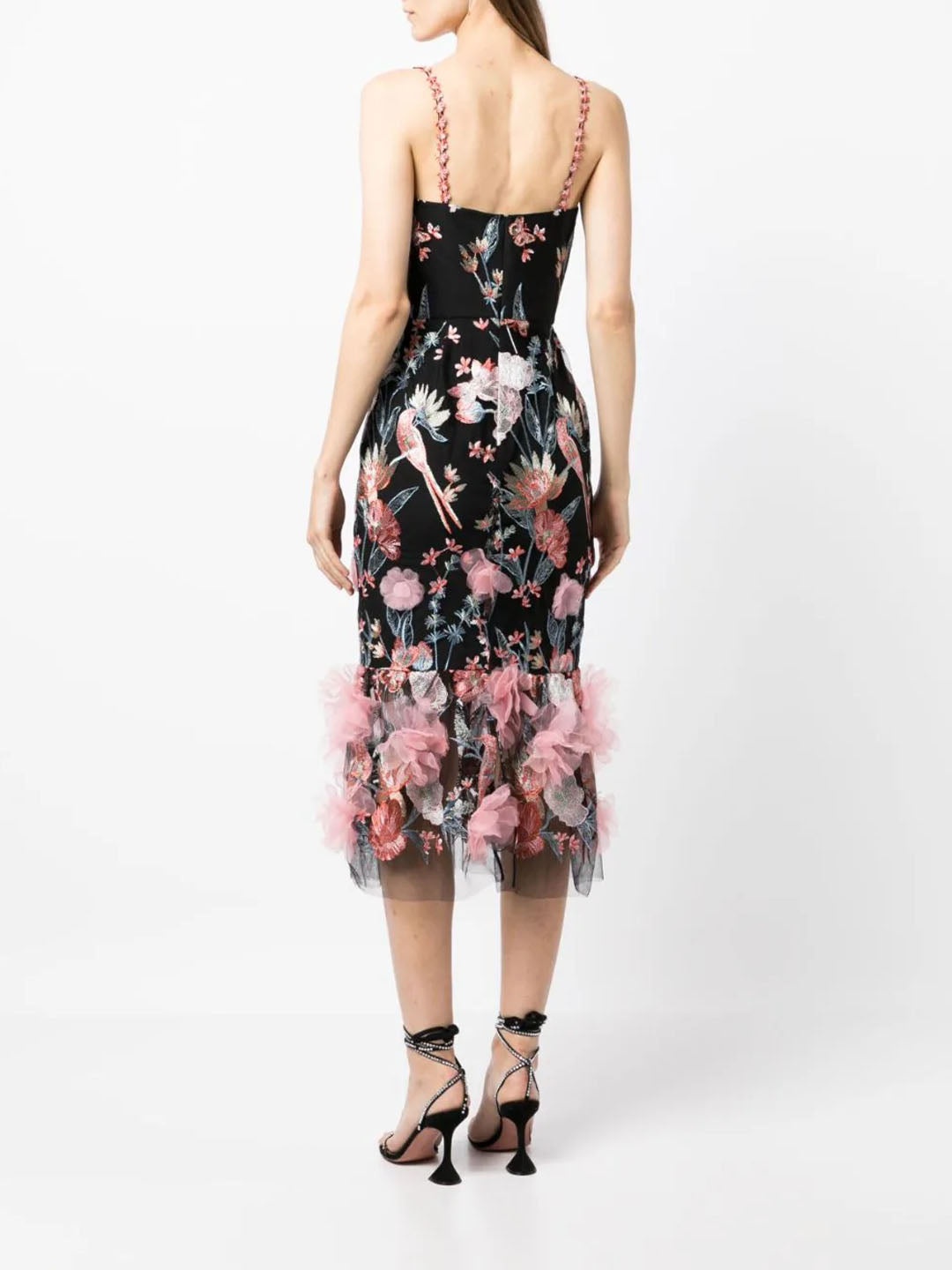 BUTTERFLY MURMURING MIDI DRESS - 2