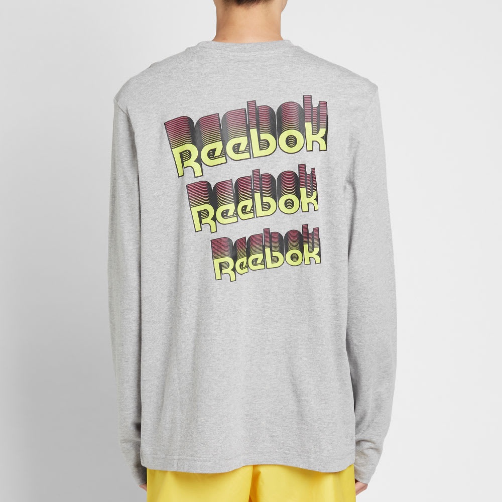 Reebok Long Sleeve Hyper Graphic Tee - 5