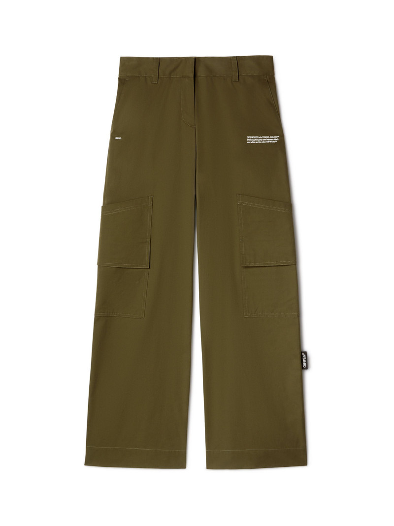 Green Toybox Cotton Cargo Pants 1