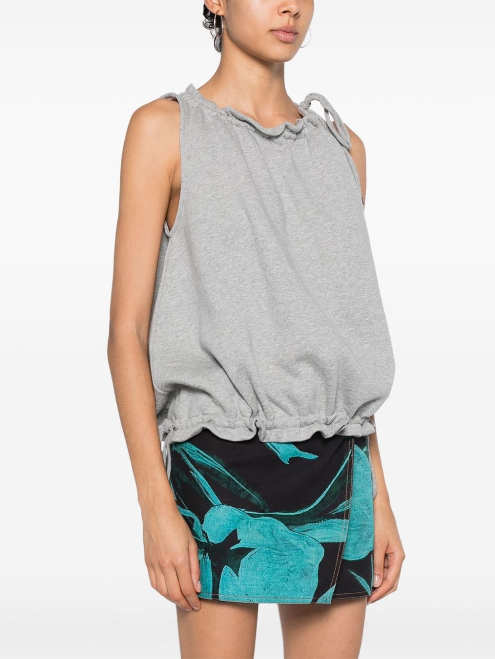 drawstring tank top - 3