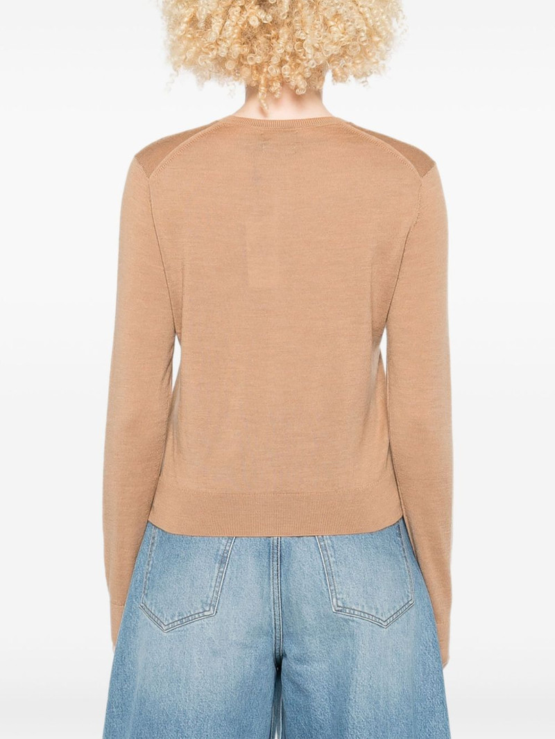 button-front logo cardigan 4