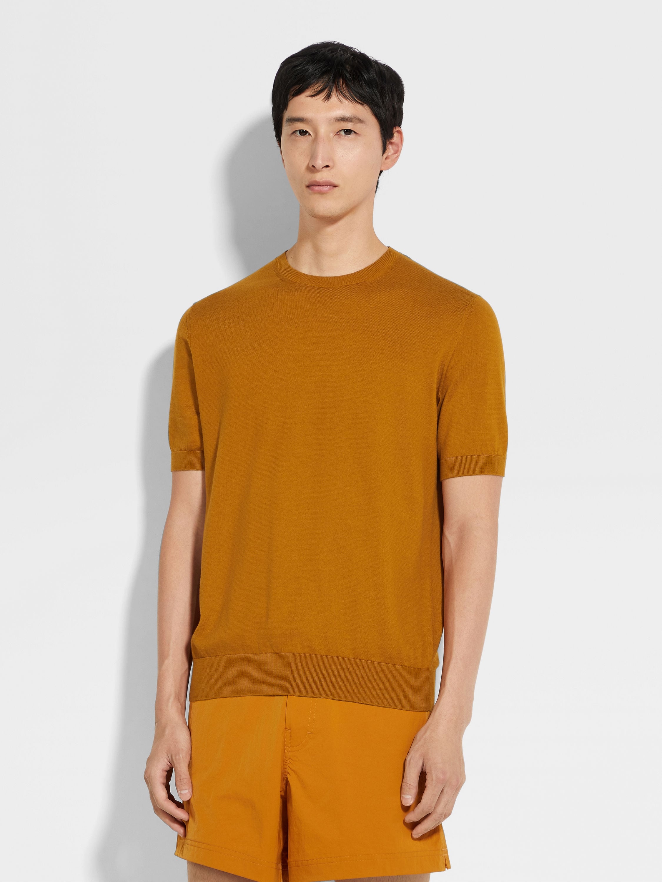 OCHRE PREMIUM COTTON T-SHIRT - 4