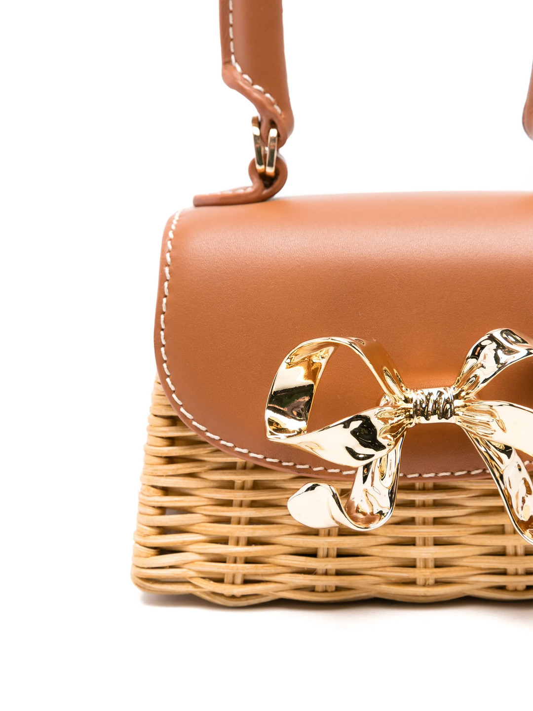 Rattan Micro Bow Bag - 3