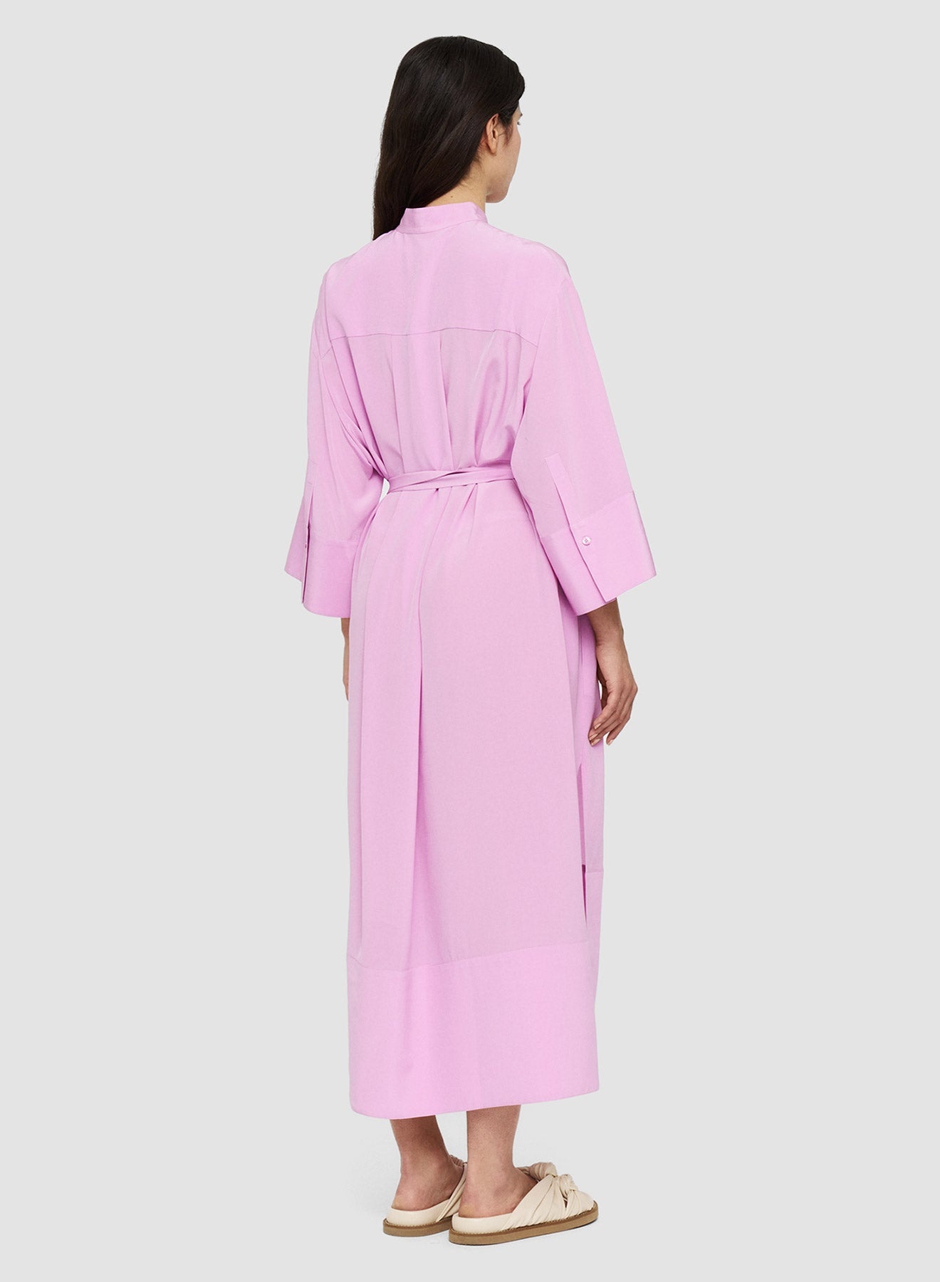 Darius Crepe de Soie Silk Dress - 3