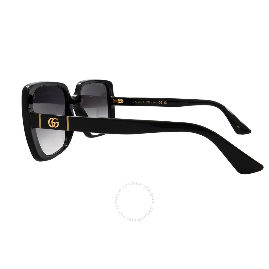 Gucci Grey Gradient Square Ladies Sunglasses GG0632S 001 56 - 4