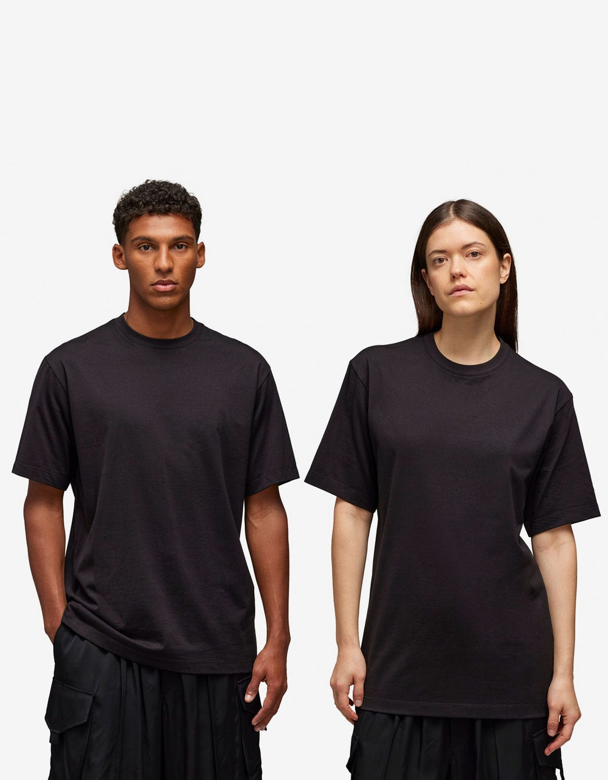 Y-3 Black Graphic Print T-Shirt - 9