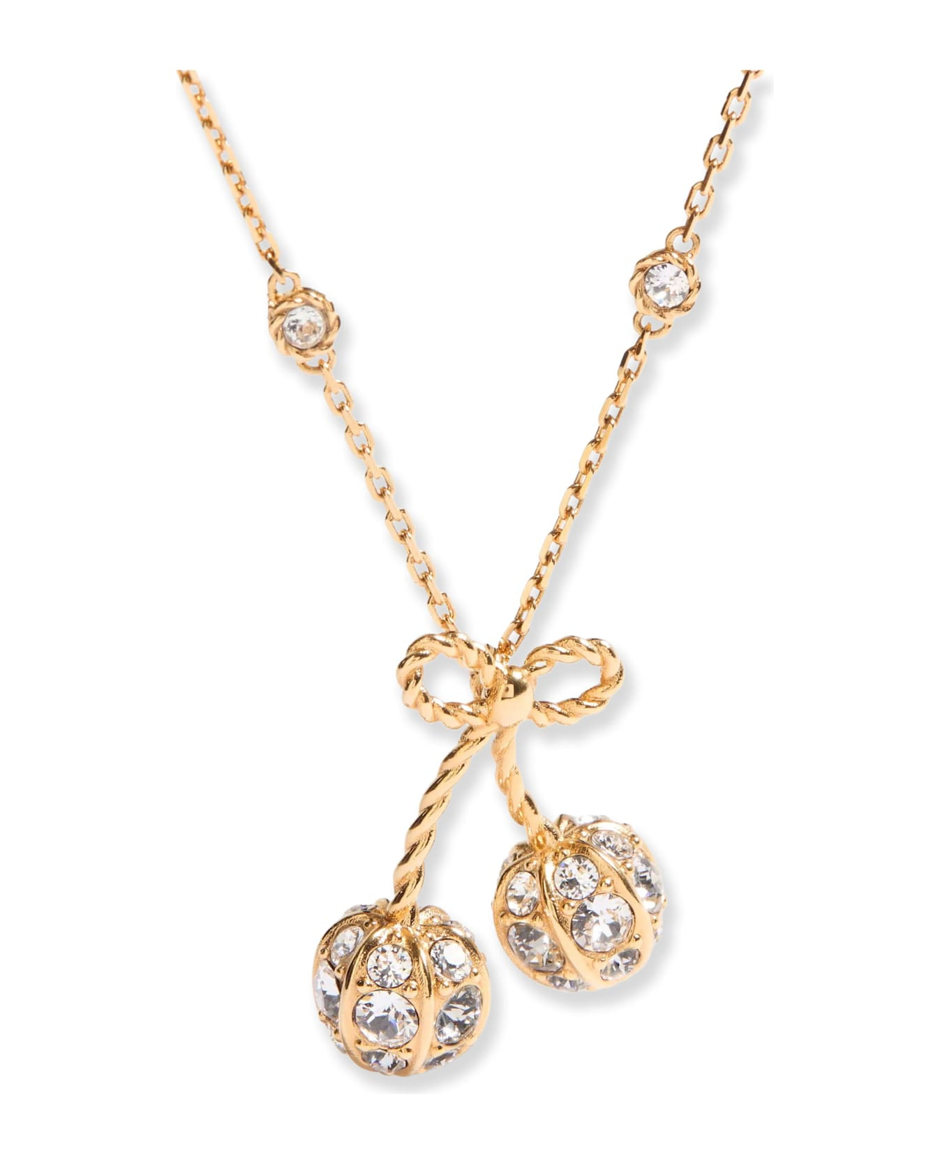 Cherrifyc Metal Necklace With Swarovski Crystals - 2