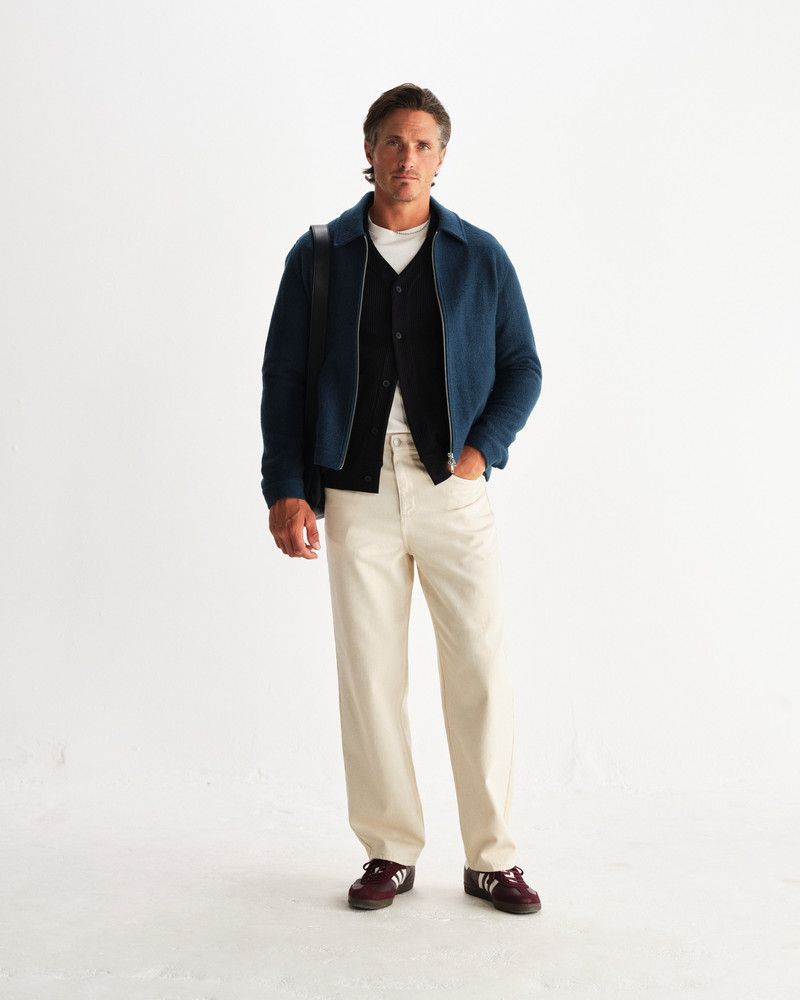 Eldon - Teal Boiled Wool Jacket 4