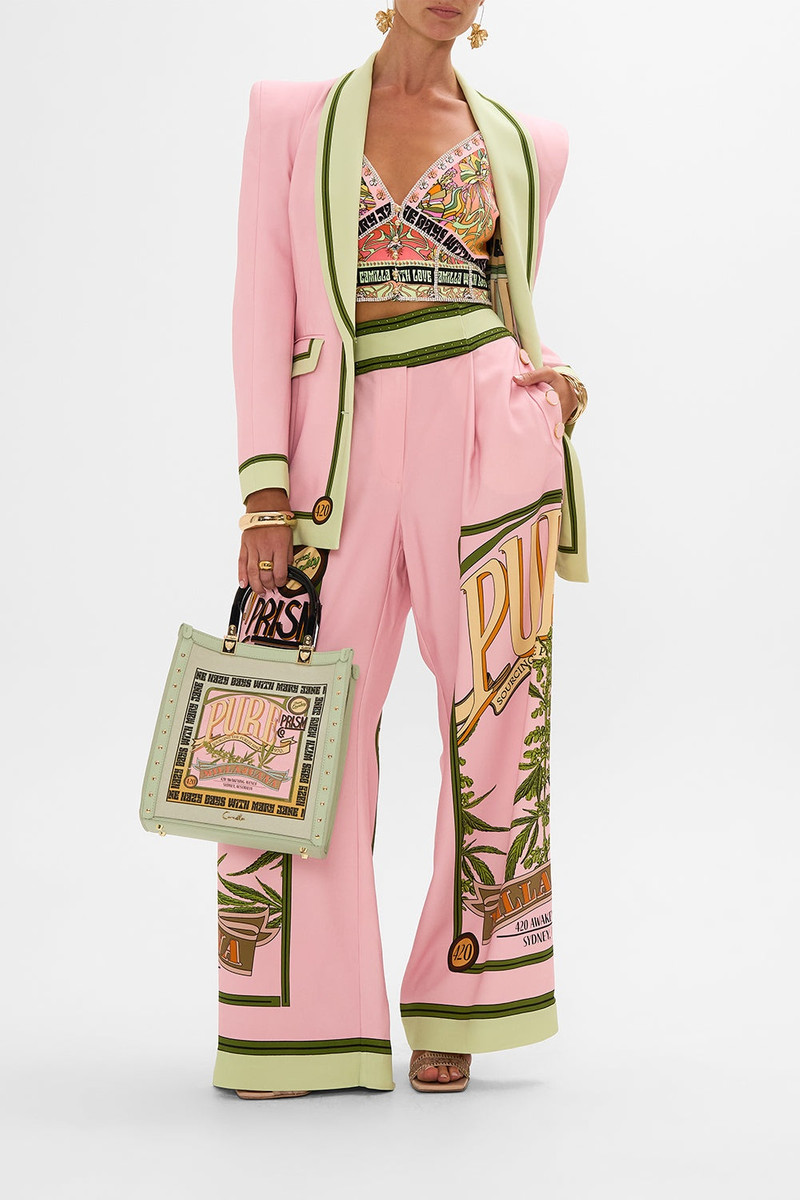 PEAKED SHOULDER BLAZER 7