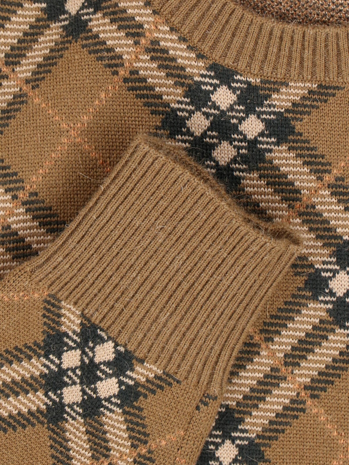 CLASSIC 'CHECK' SWEATER - 4