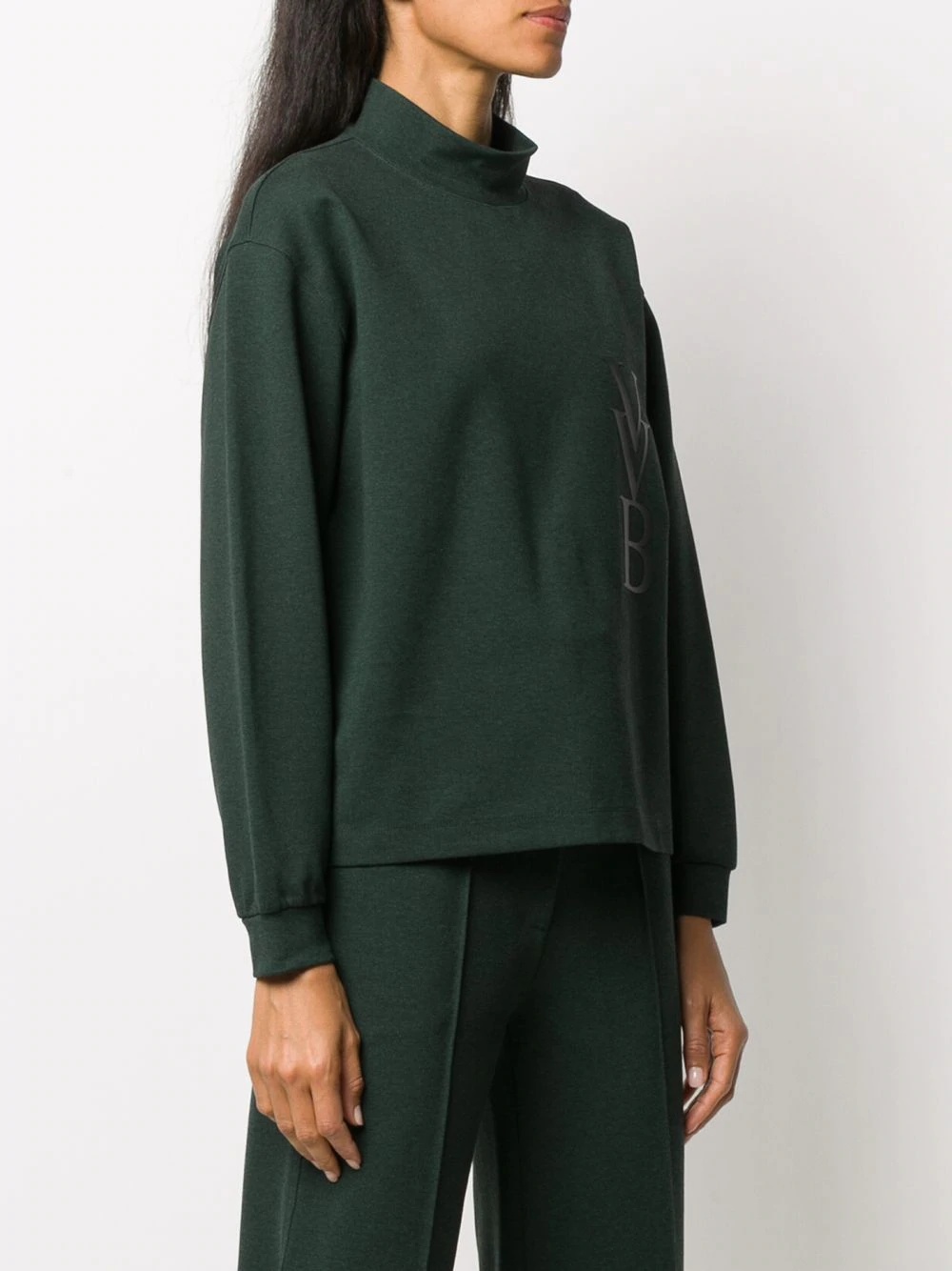 mock neck sweatshirt - 3