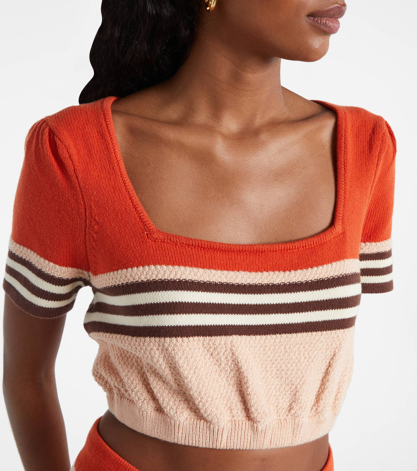 Ascension knitted cotton-blend top - 4