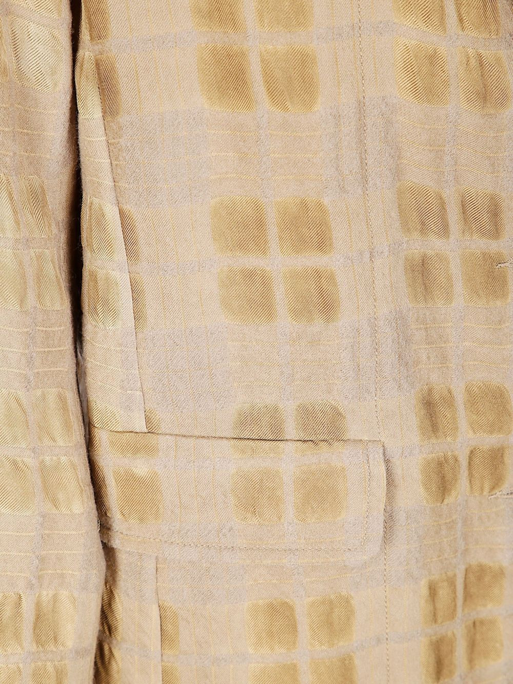 patterned single-breasted blazer - 3