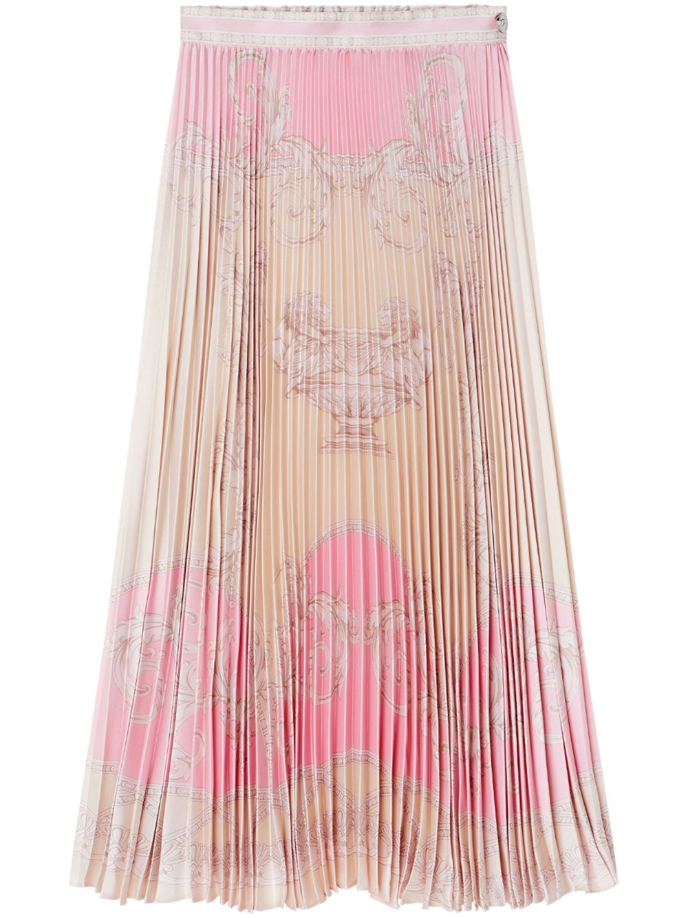 La Coupe des Dieux pleated midi skirt - 1