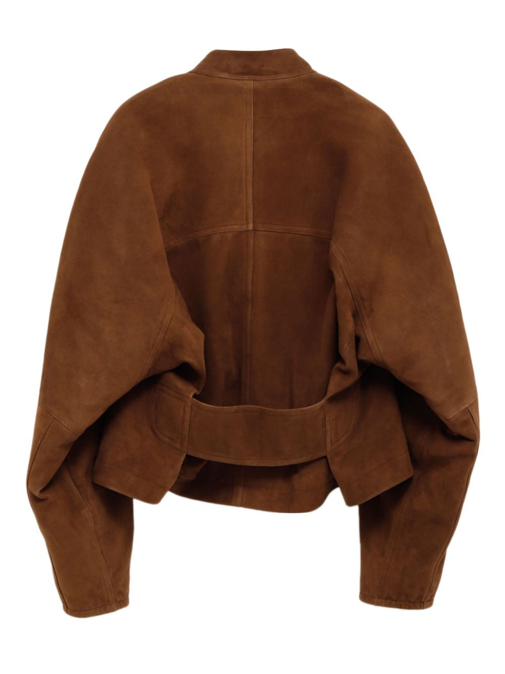 suede bomber jacket - 2