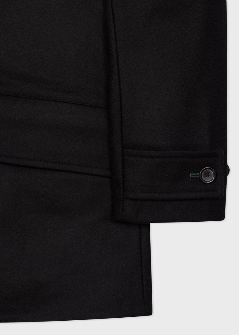 Cashmere-Wool Short Coat 3