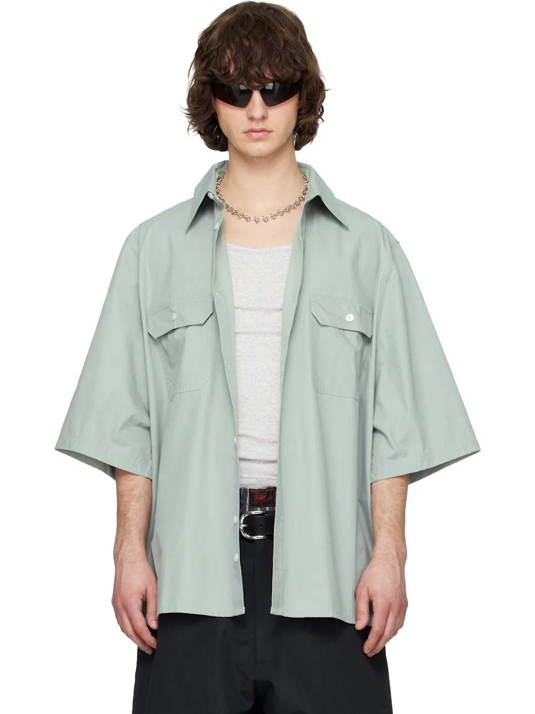 Blue SS Corcoran Shirt - 1