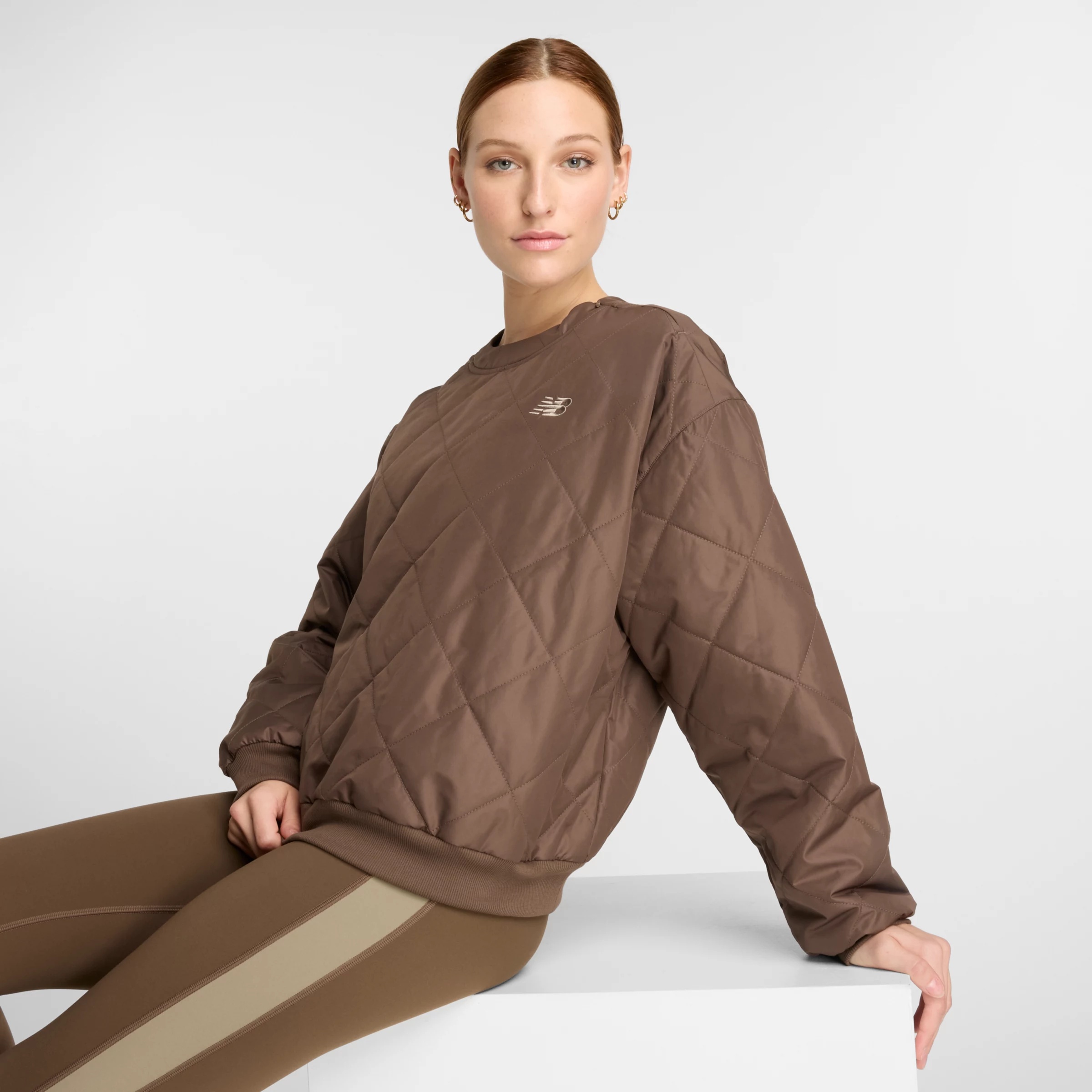 Quilted Woven Crew - 1