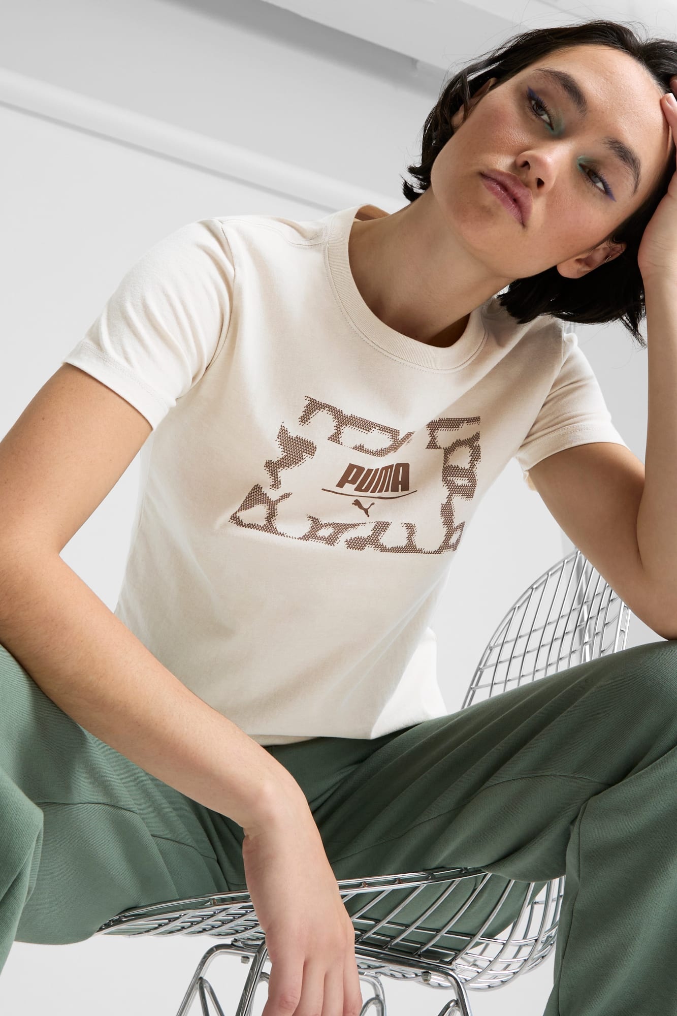 Cheetah Box Logo Women's Tee - 3