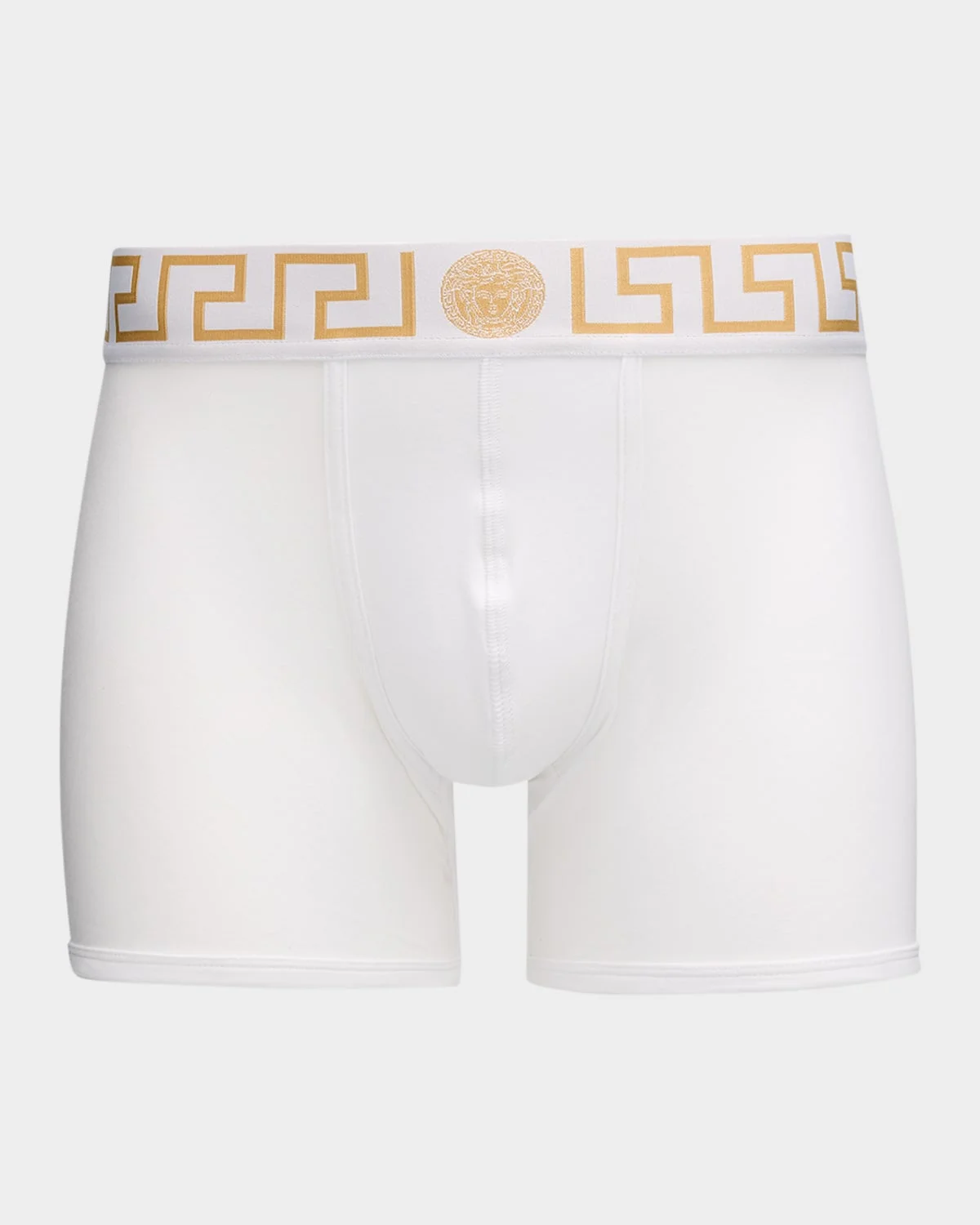 Men's Organic Cotton Greek Key Boxer Briefs - 1