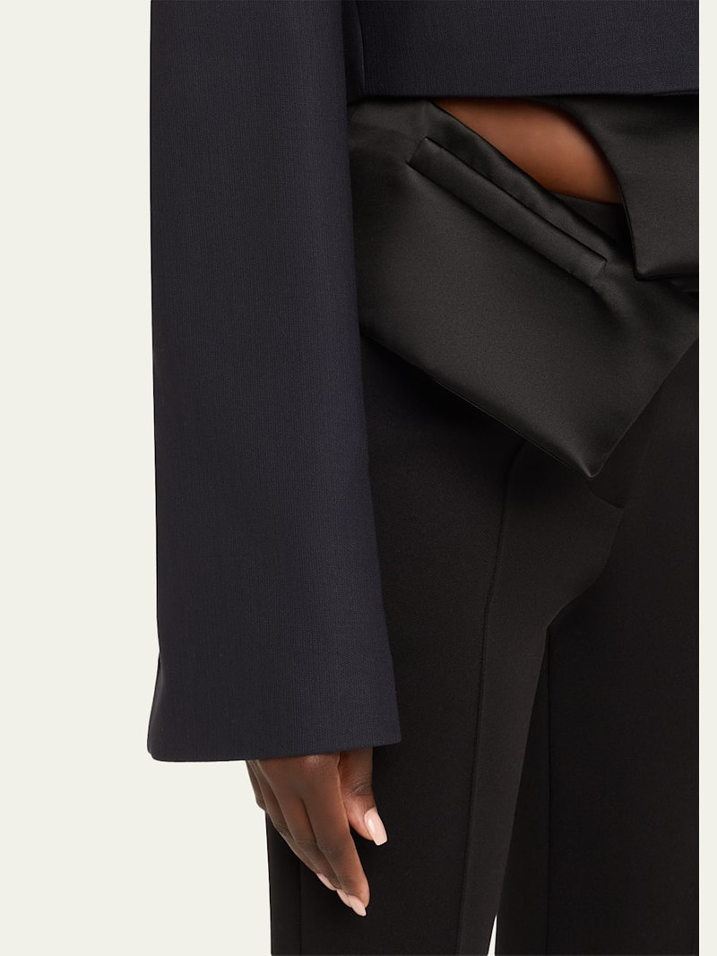 A.W.A.K.E. MODE Oversized Cropped Jacket outlook