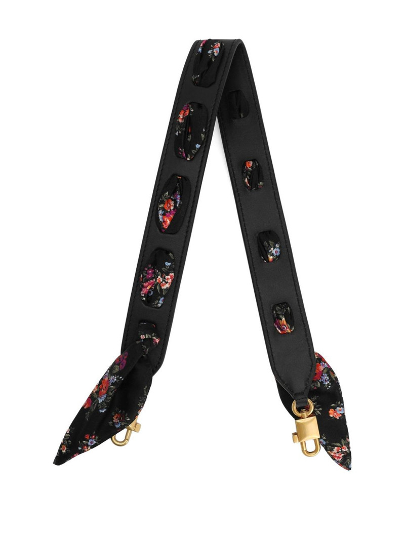 Dolce & Gabbana floral-print shoulder bag strap outlook