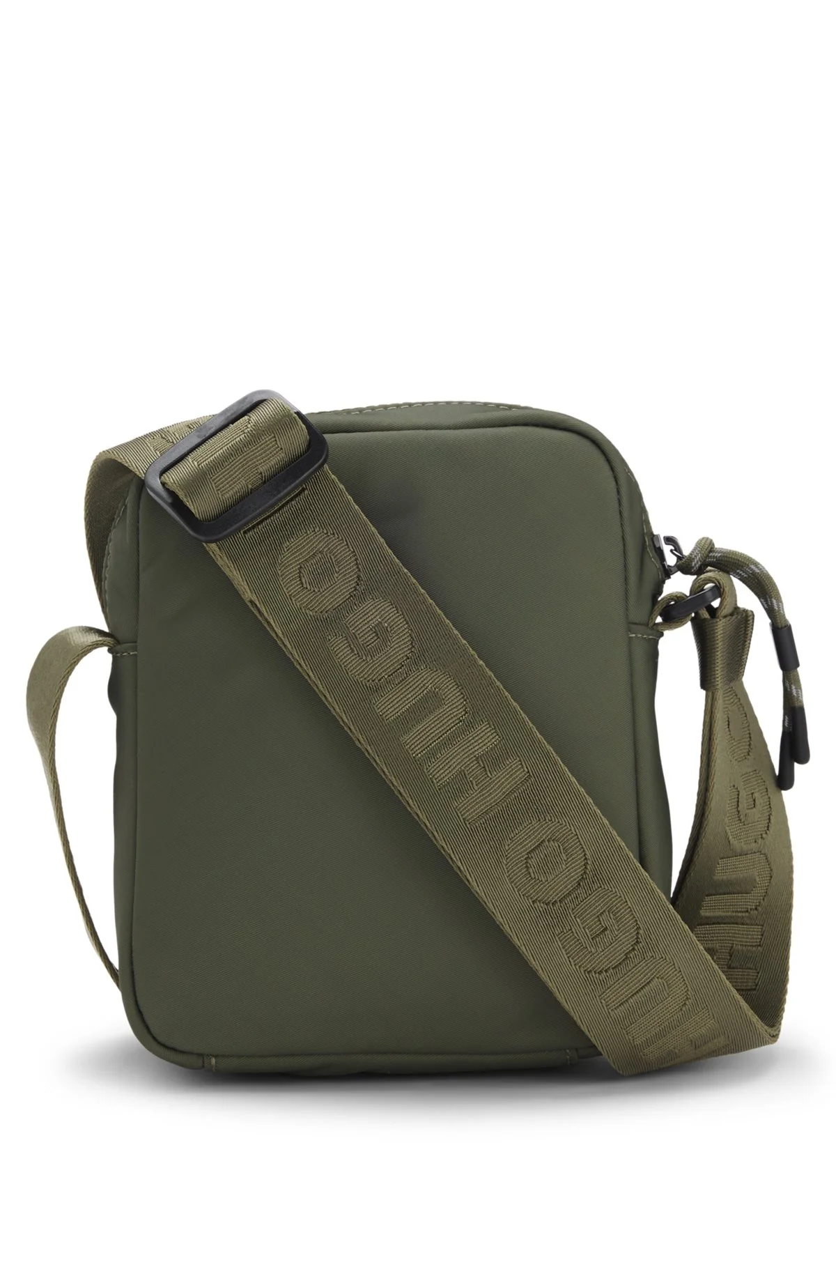 TWILL REPORTER BAG WITH METALLIC LOGO LETTERING - 1