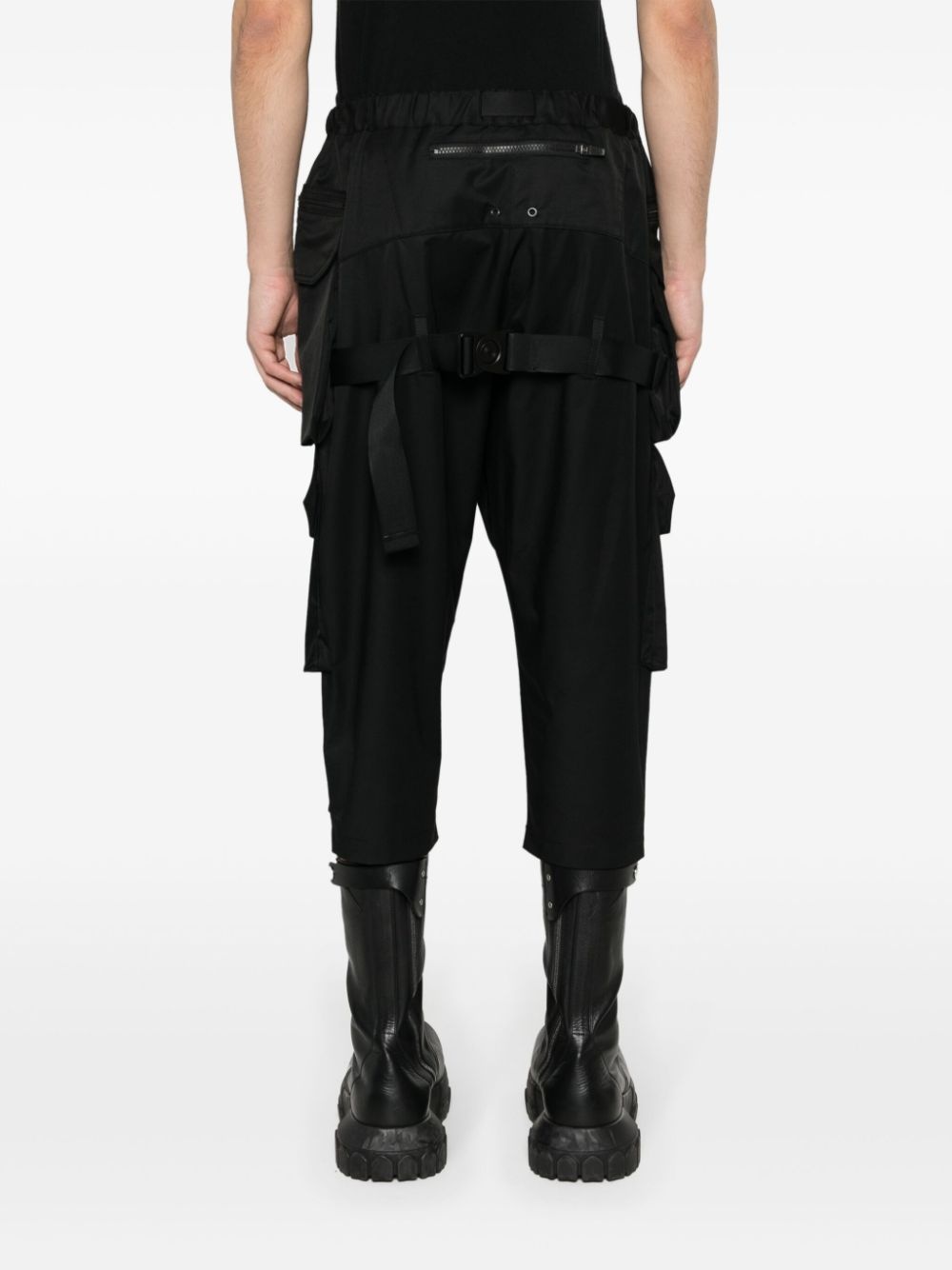 cropped tapered trousers - 4