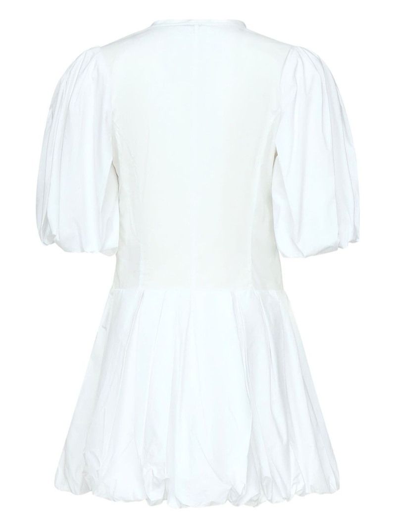 PINKO balloon-sleeve poplin dress outlook