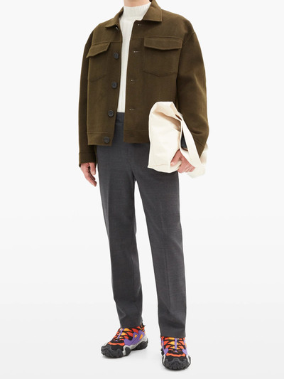 Acne Studios Pismo wool-blend trousers outlook