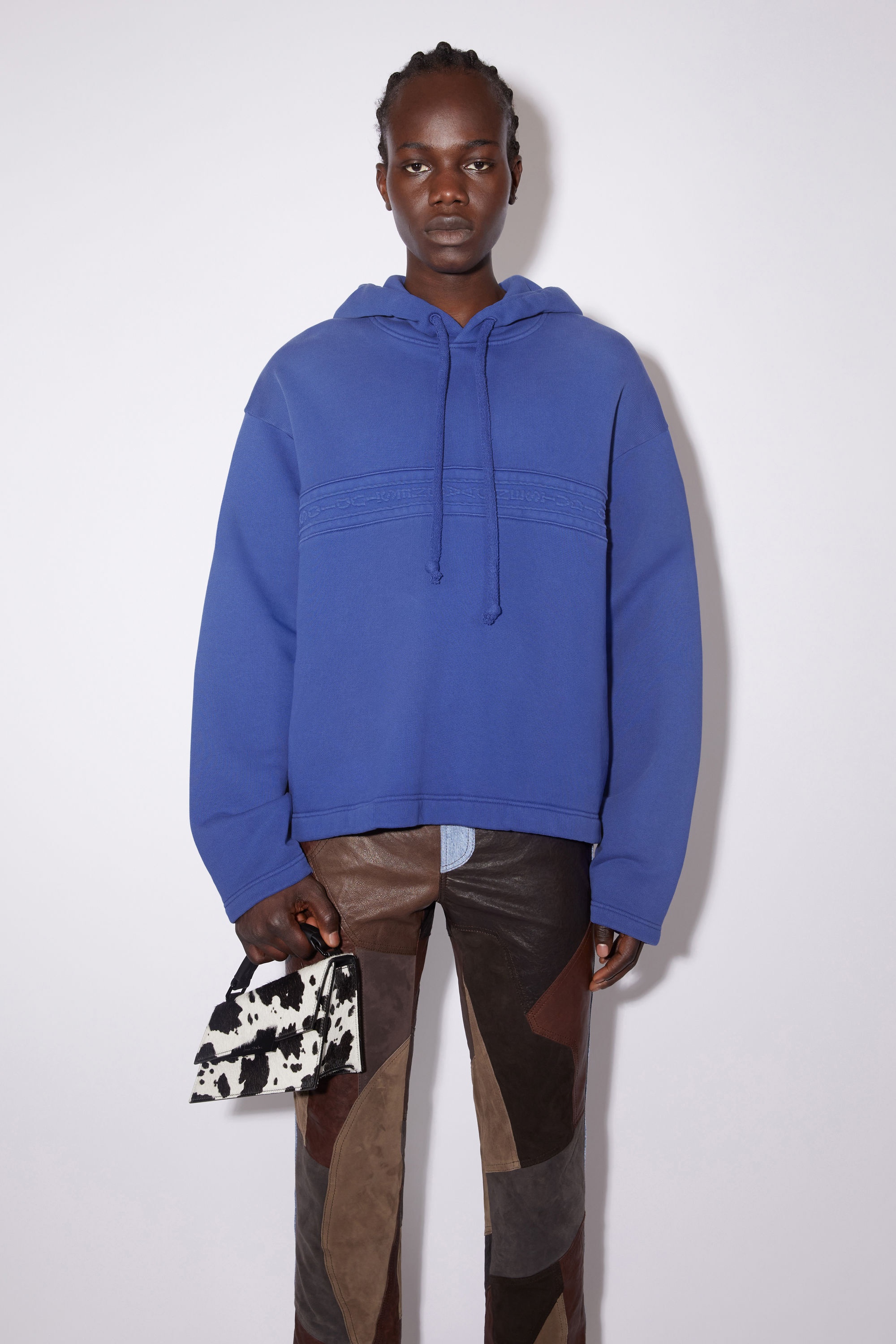 Acne studios hoodie blue best sale