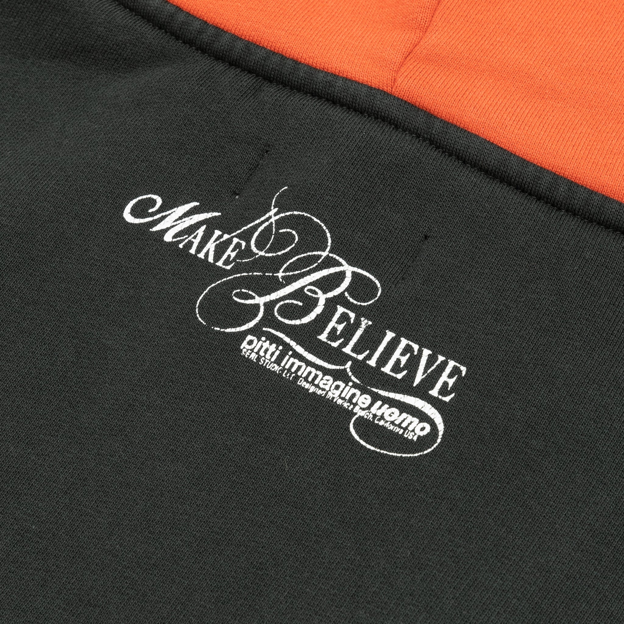 VENICE CHECKER SLEEVE KNIT HOODIE - 4
