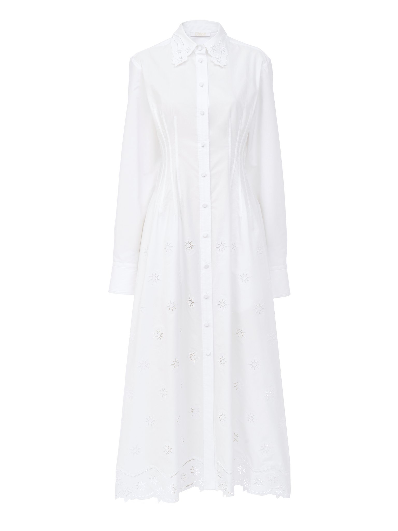LONG SHIRT DRESS - 1