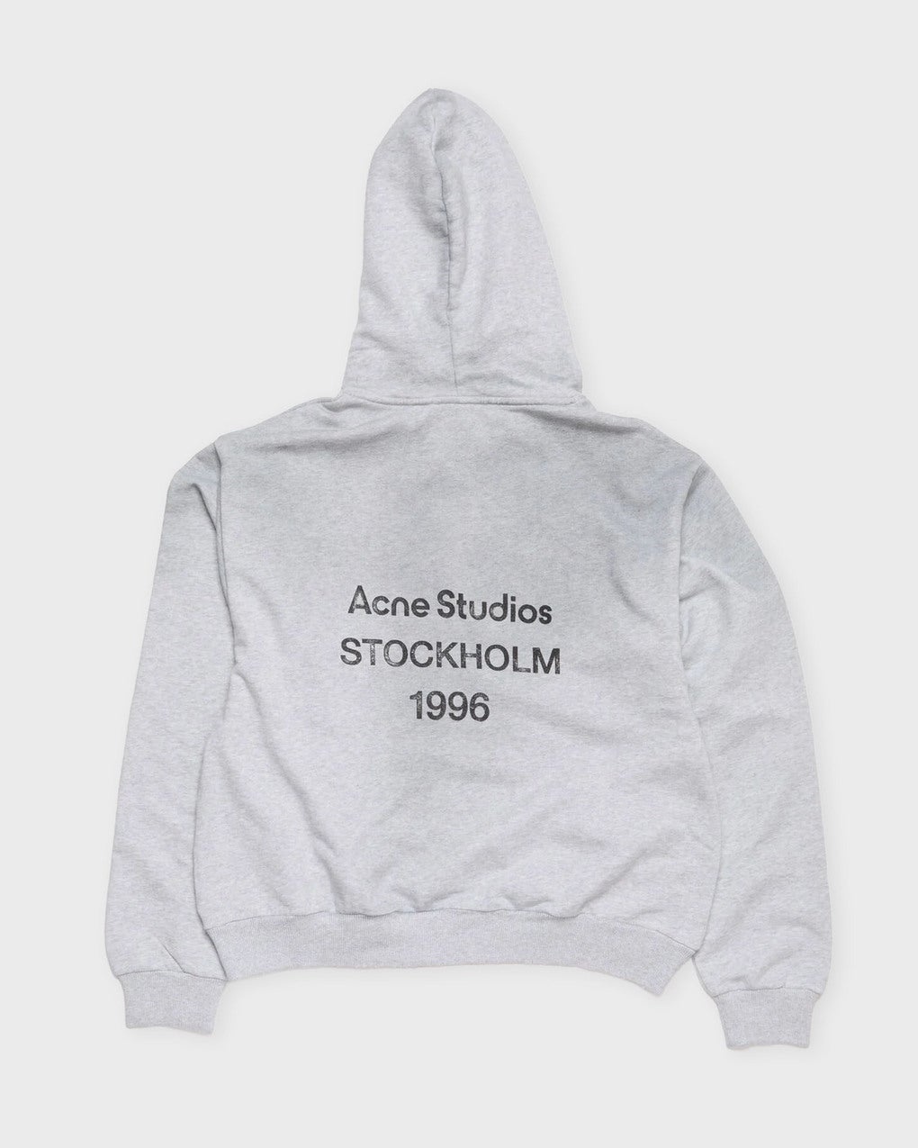 Acne Studios Logo Hoodie Light grey - 1