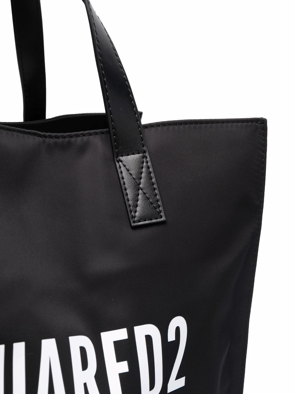 logo-print tote bag - 4