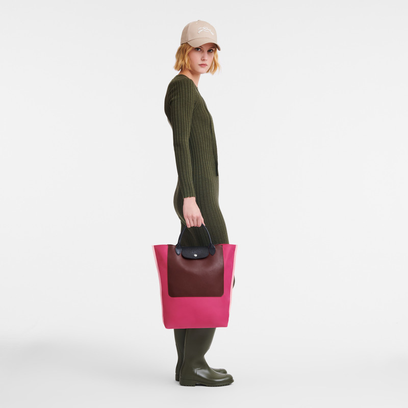 Longchamp Cabas Longchamp M Tote bag Magenta - Canvas outlook