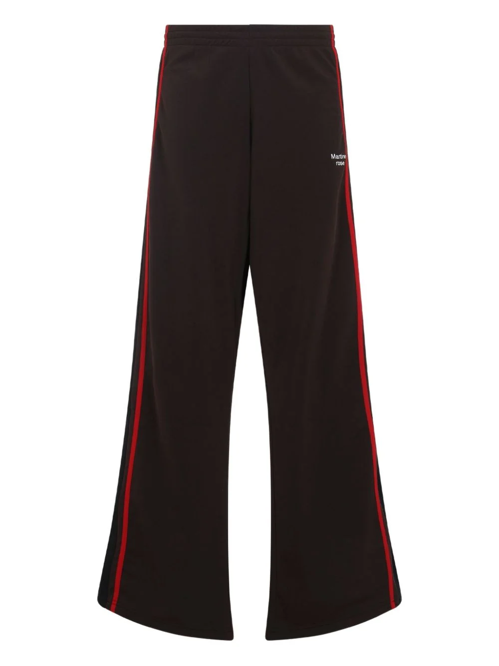 side-stripe track pants - 1