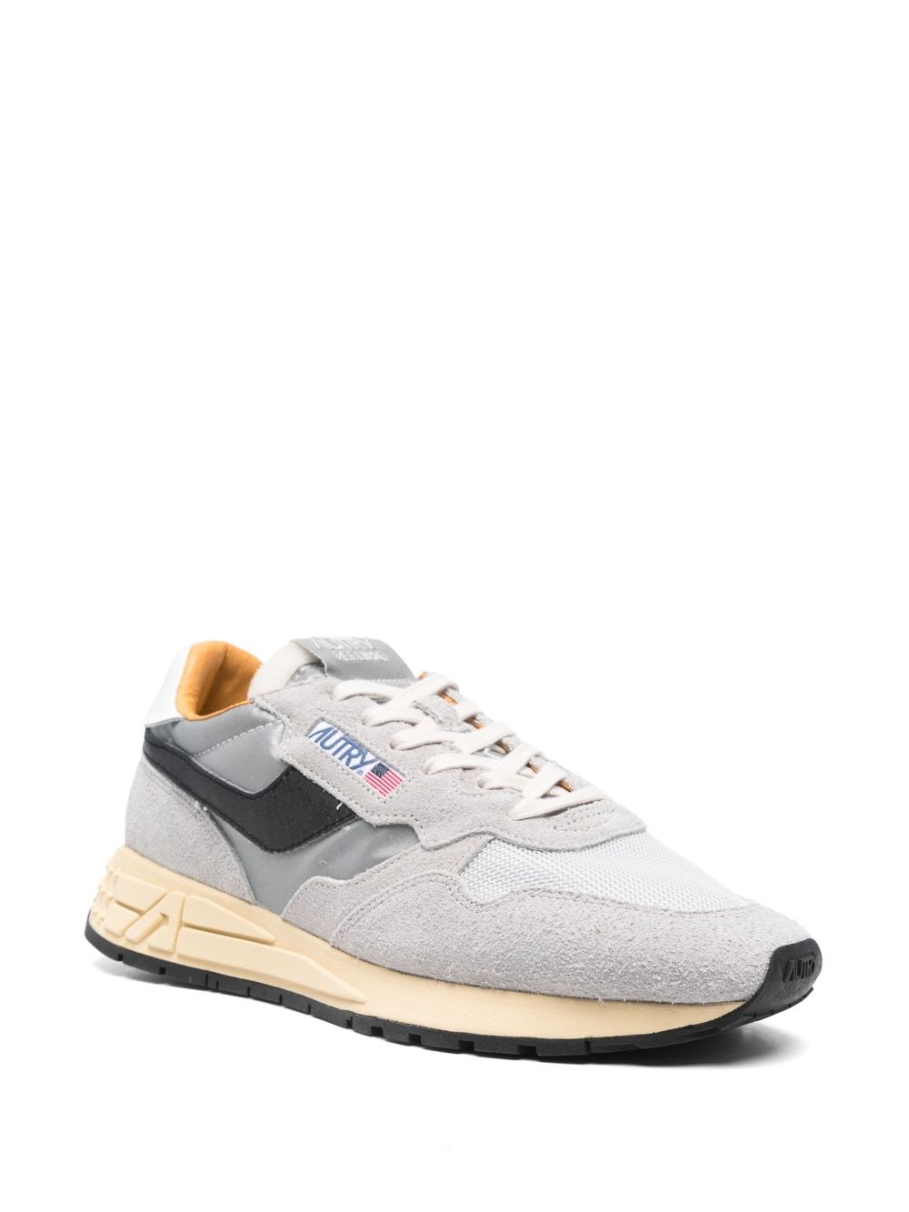 Reelwind Low "Sand Cracked Leather and Nylon" - 2