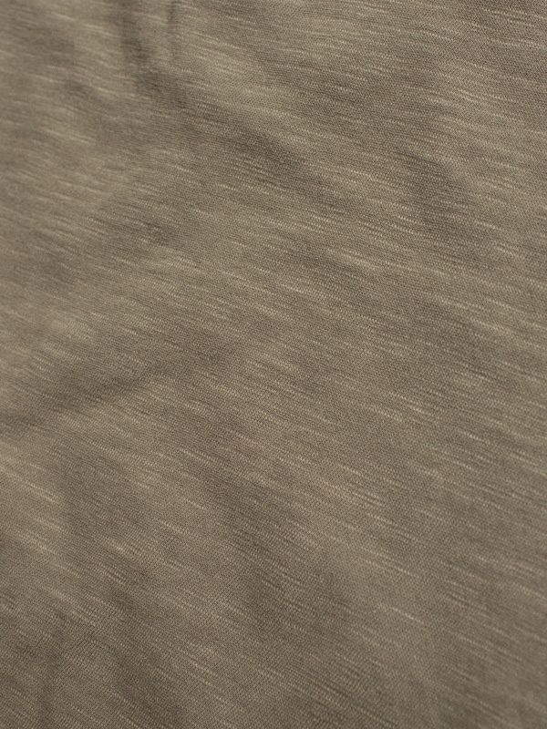 Roffe Slub T-Shirt Pale Olive - 5
