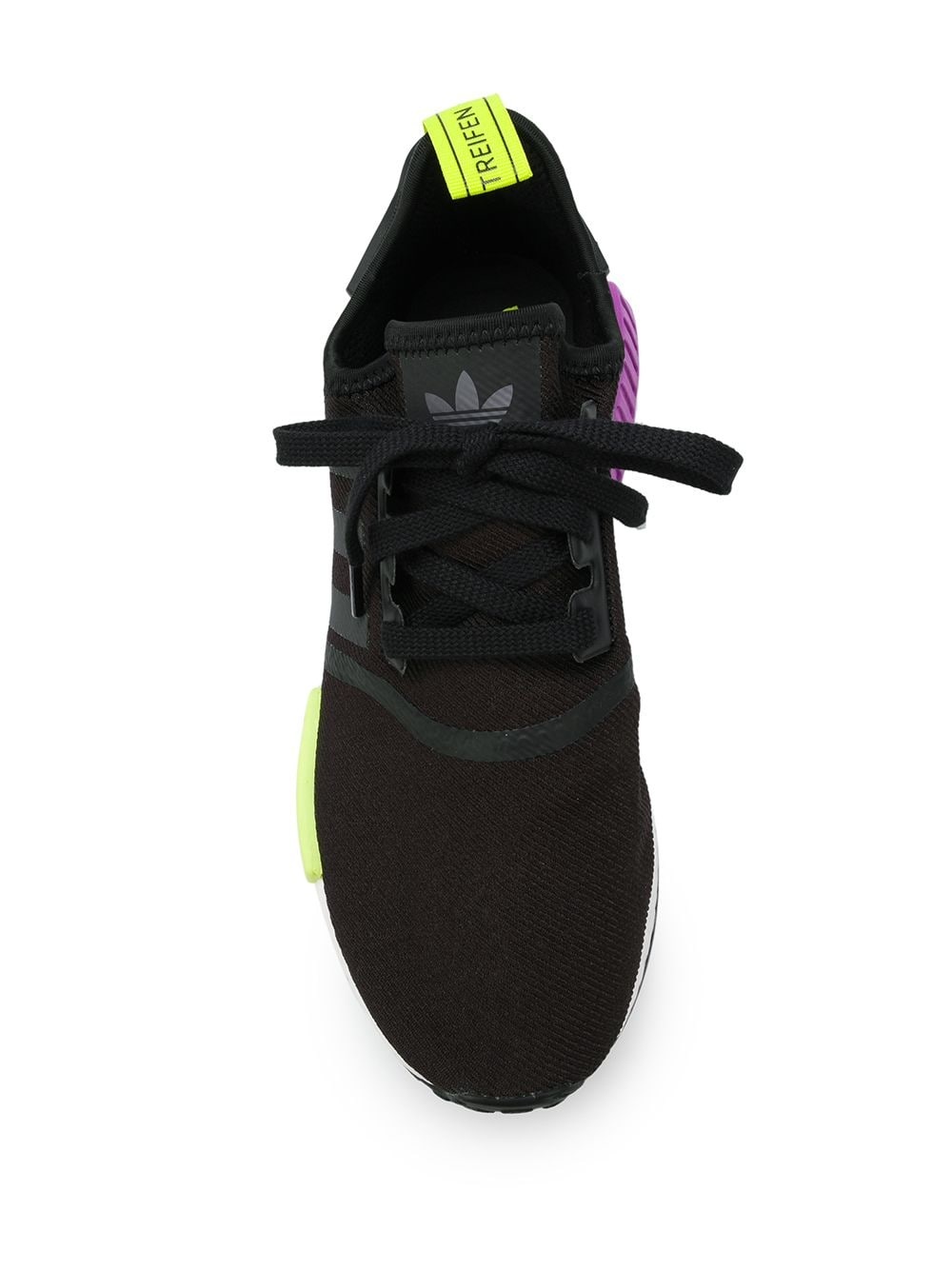 NMD_R1 neon detailed sneakers - 4