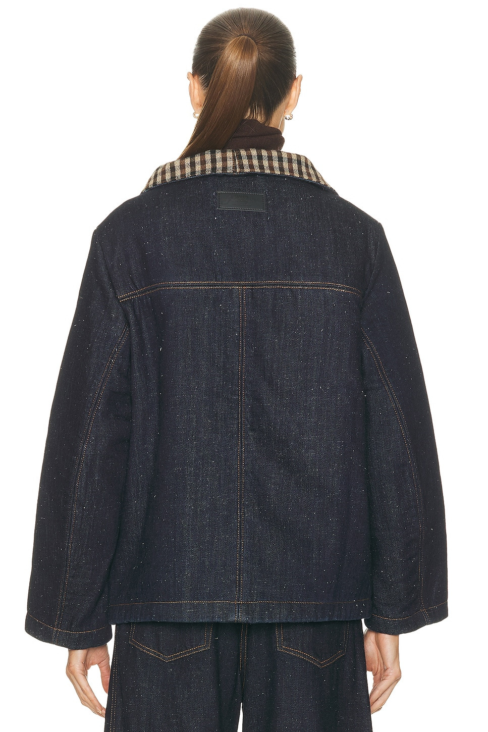 Neppy Denim Bonded Jacket - 4