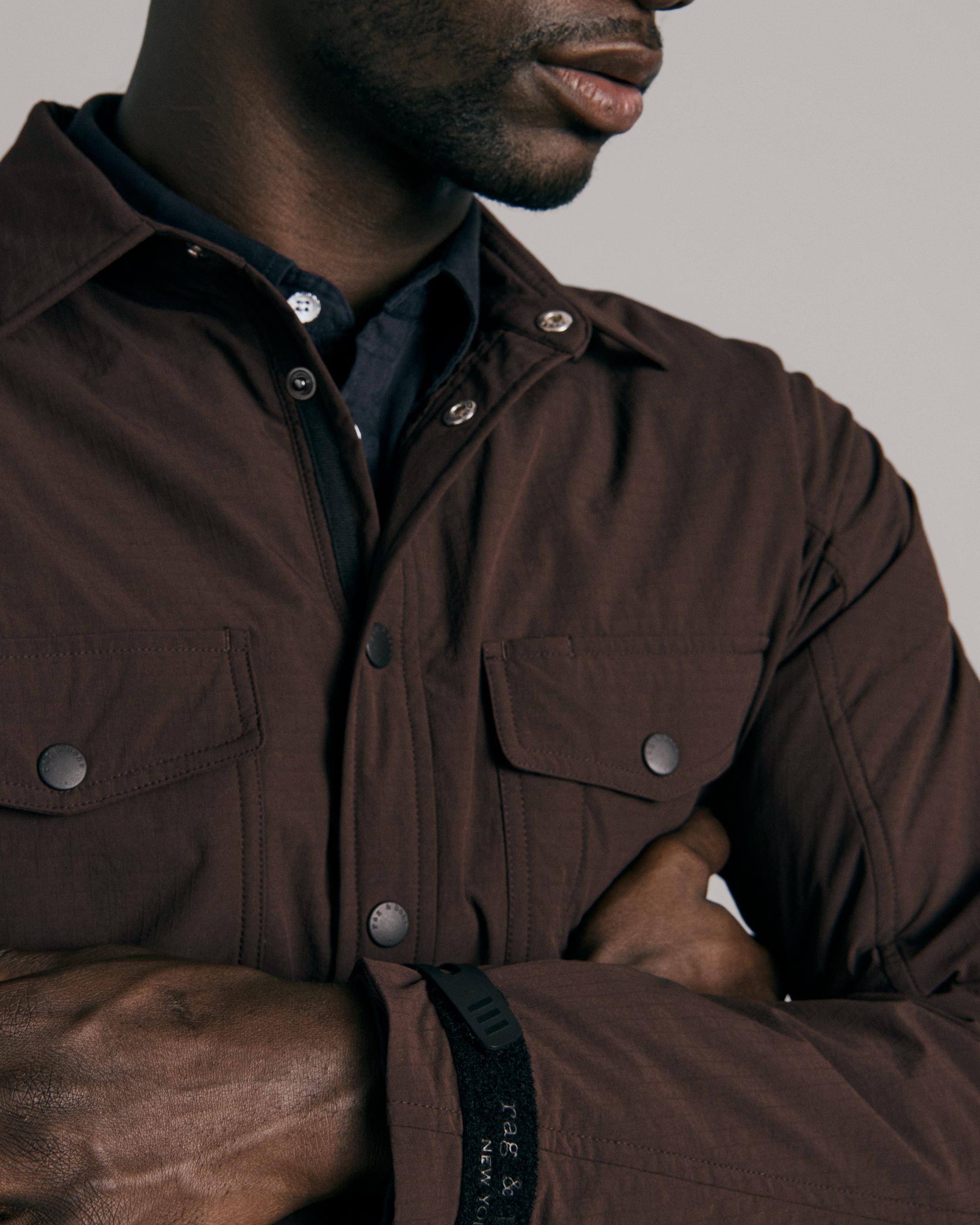Filled Nylon Engineered Shirt Jacket
Classic Fit Shirt - 6
