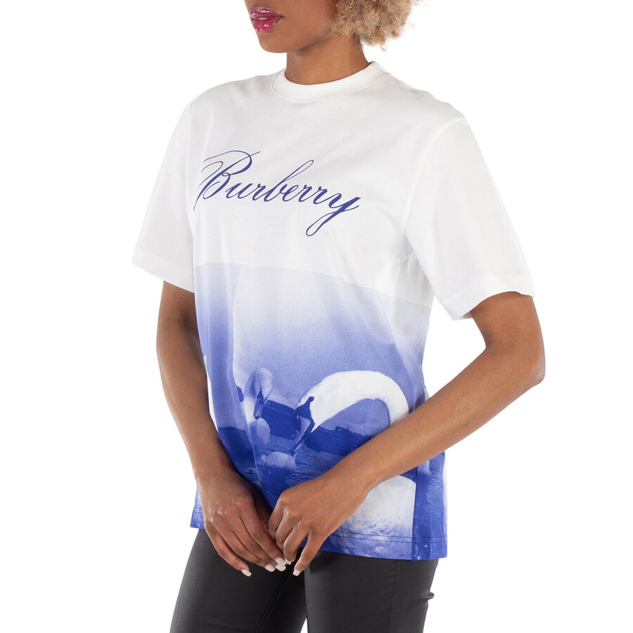 Burberry Swan Graphic T-Shirt - 2
