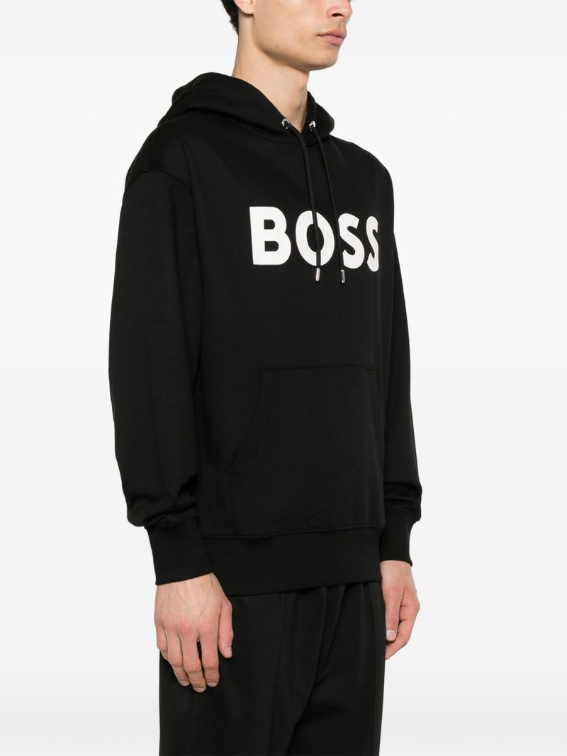 로고 인쇄 면 hoodie 3