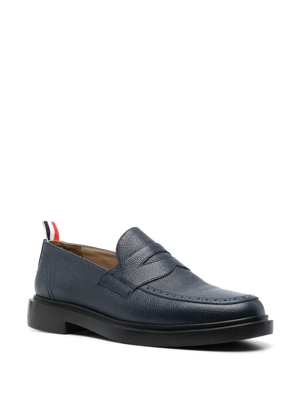 classic penny leather loafers - 2
