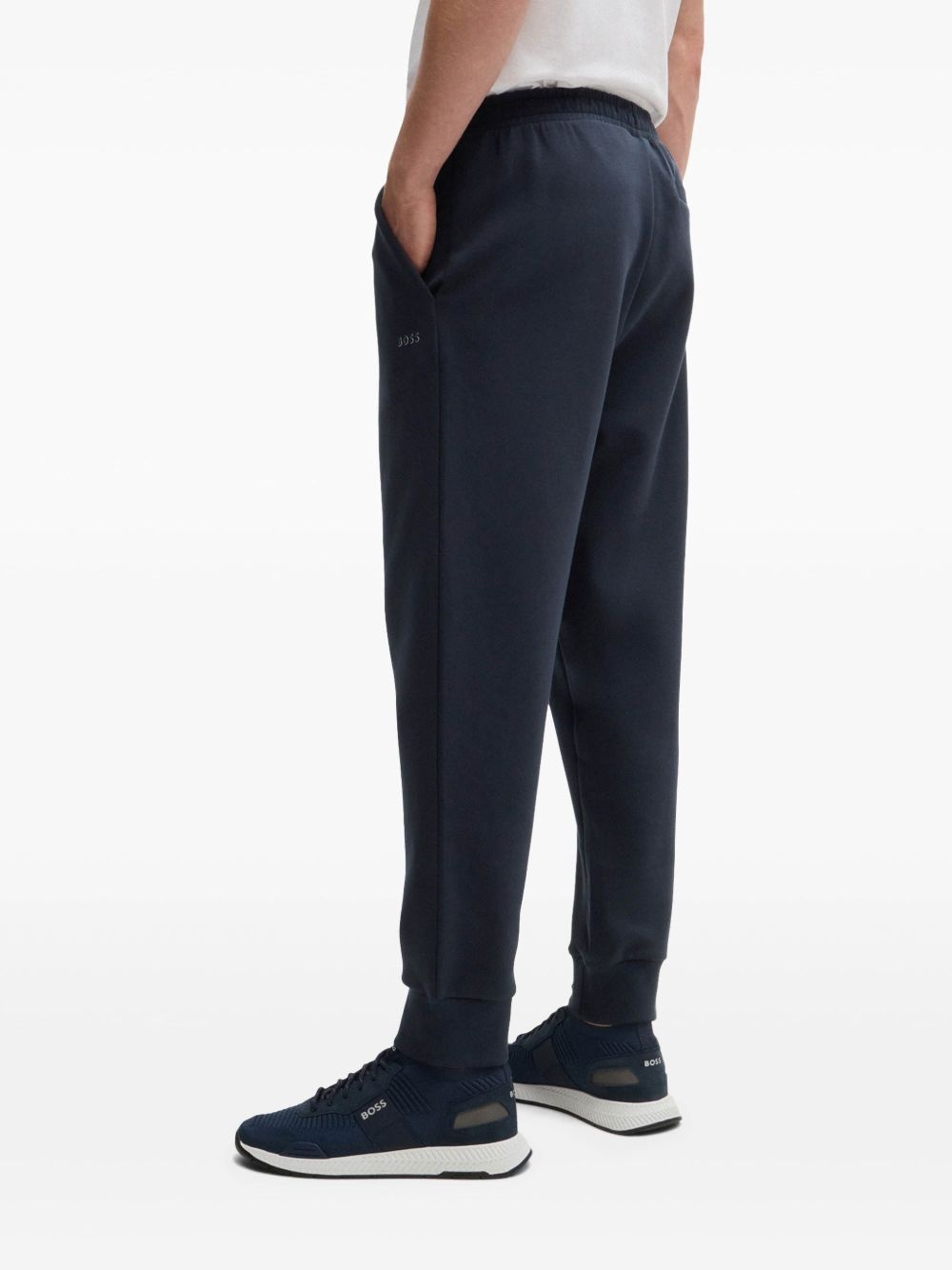 tapered track pants - 4