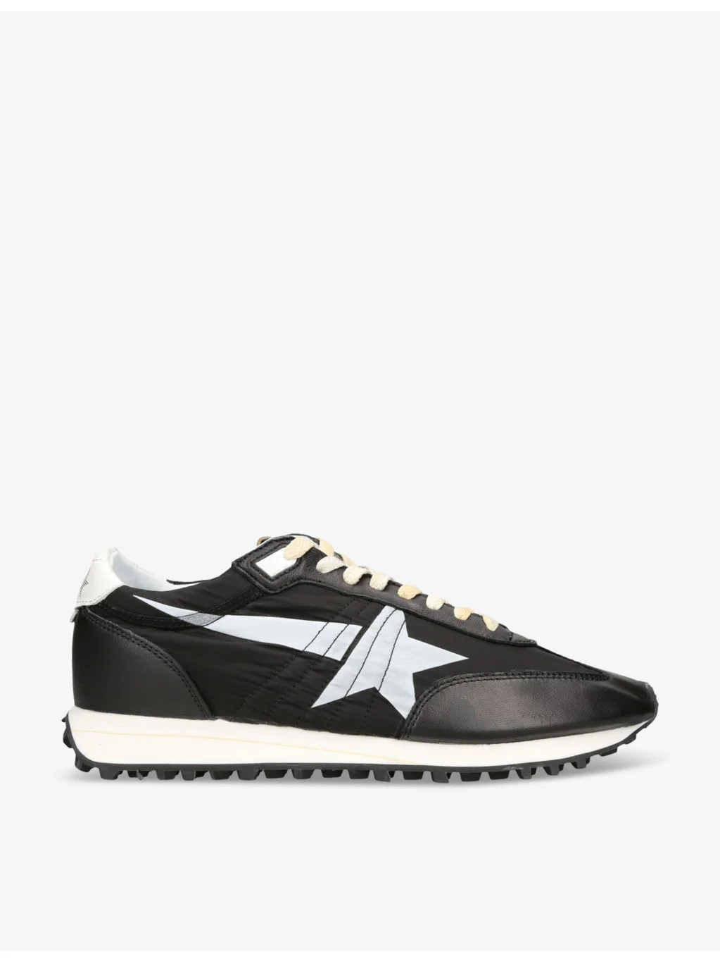 Marathon Runner leather and mesh low-top trainers - 1