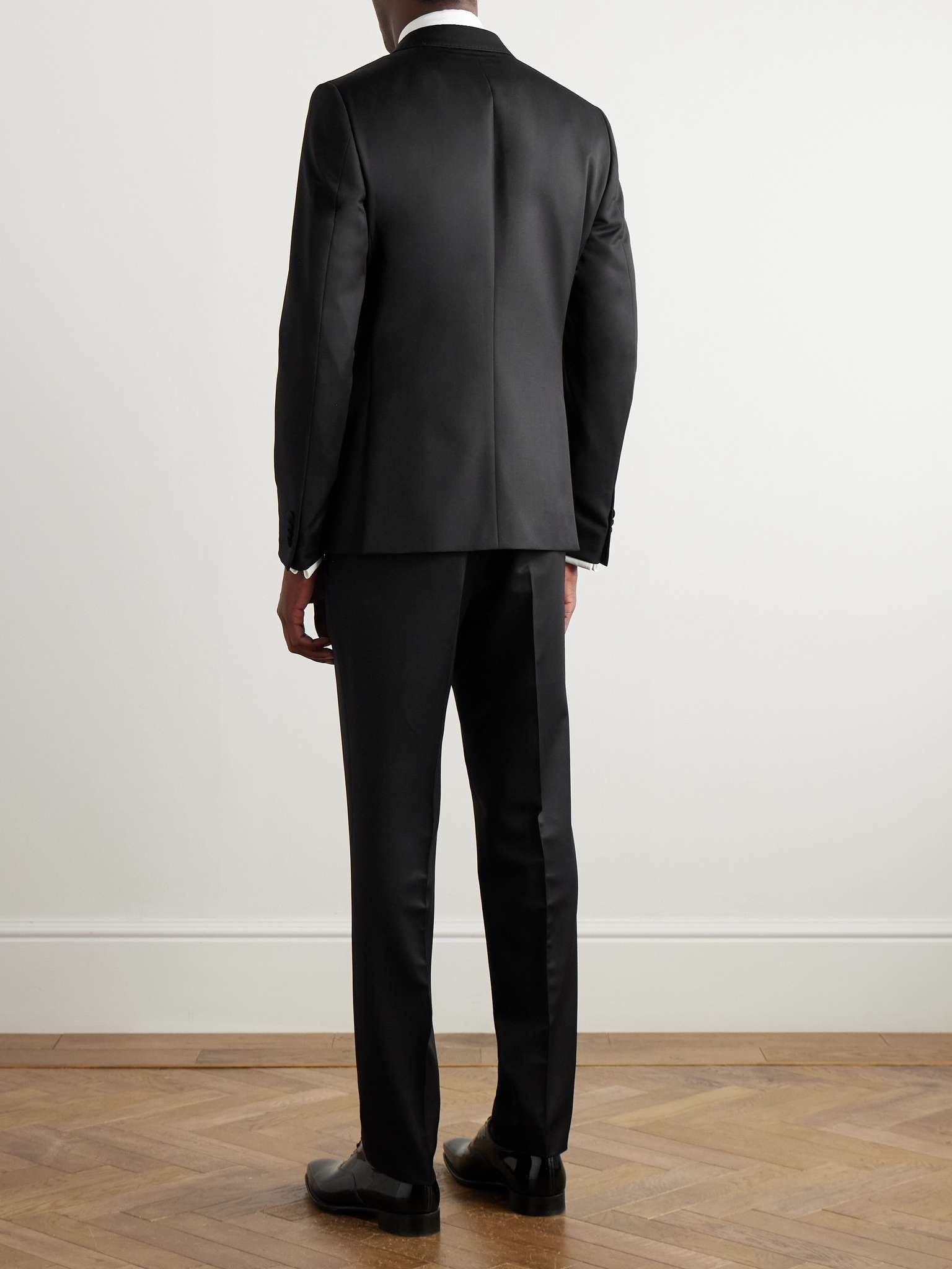 Slim-Fit Satin-Trimmed Wool and Mohair-Blend Tuxedo - 4